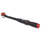 Calibrated Micrometer Torque Wrench with 3/8"Sq Push-Through Drive 10-50Nm STW922