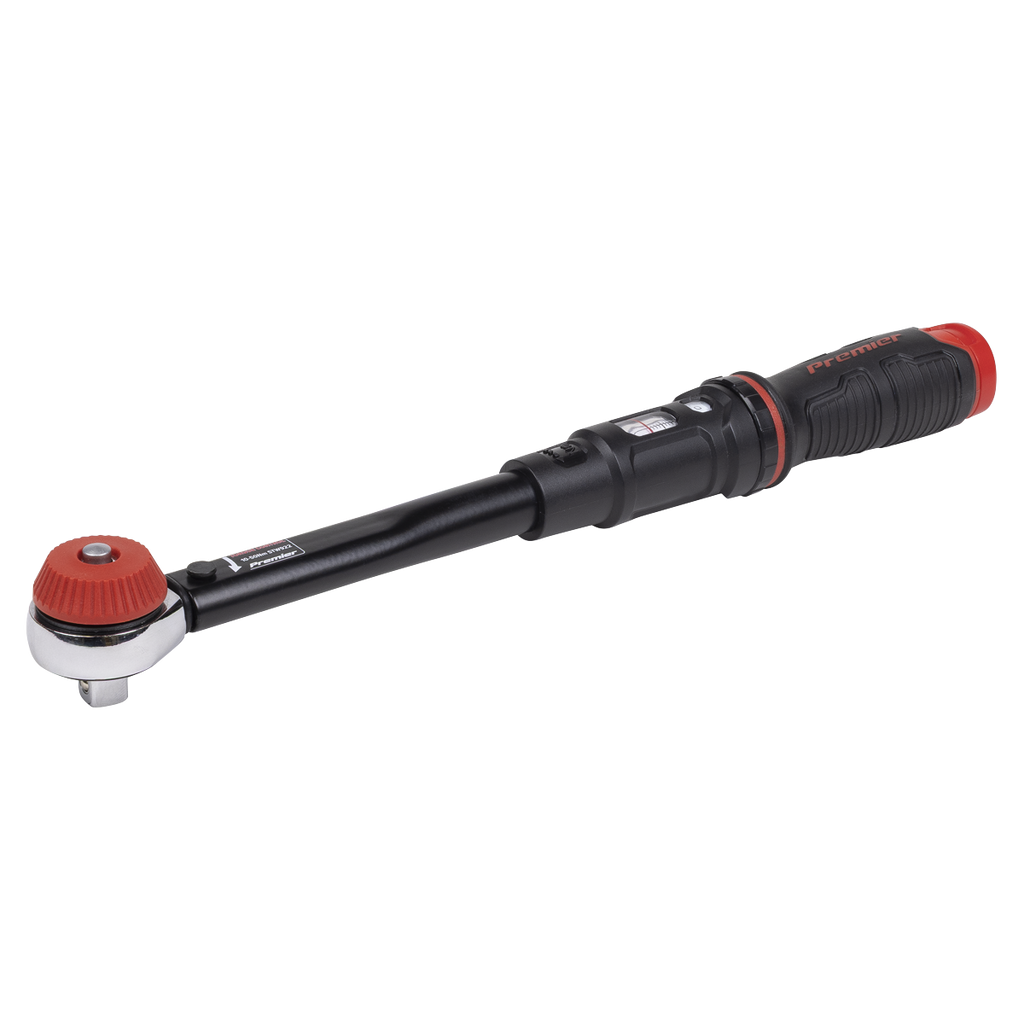 Calibrated Micrometer Torque Wrench with 3/8"Sq Push-Through Drive 10-50Nm STW922