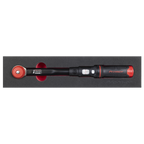 Calibrated Micrometer Torque Wrench with 3/8"Sq Push-Through Drive 10-50Nm STW922