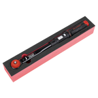 Calibrated Micrometer Torque Wrench with 3/8"Sq Push-Through Drive 20-100Nm STW923