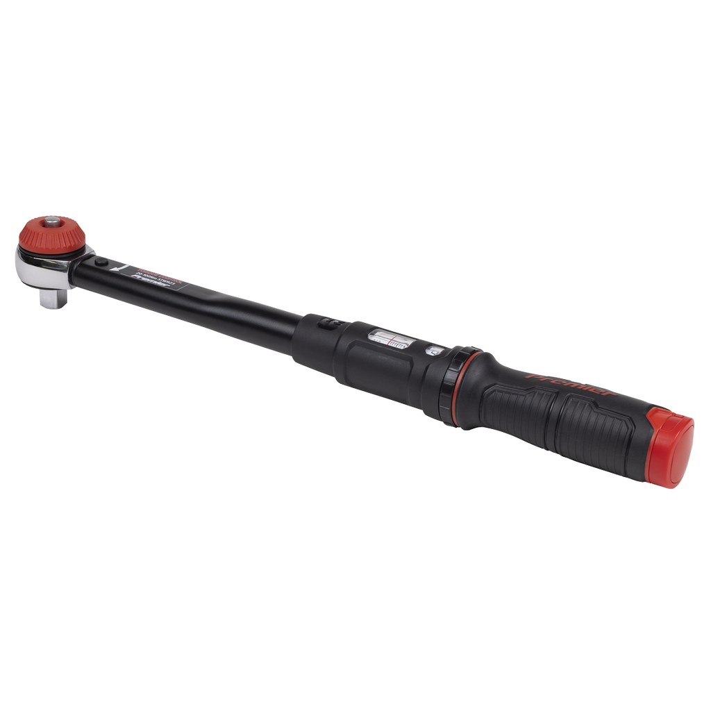 Calibrated Micrometer Torque Wrench with 3/8"Sq Push-Through Drive 20-100Nm STW923