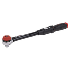 Calibrated Micrometer Torque Wrench with 3/8"Sq Push-Through Drive 20-100Nm STW923