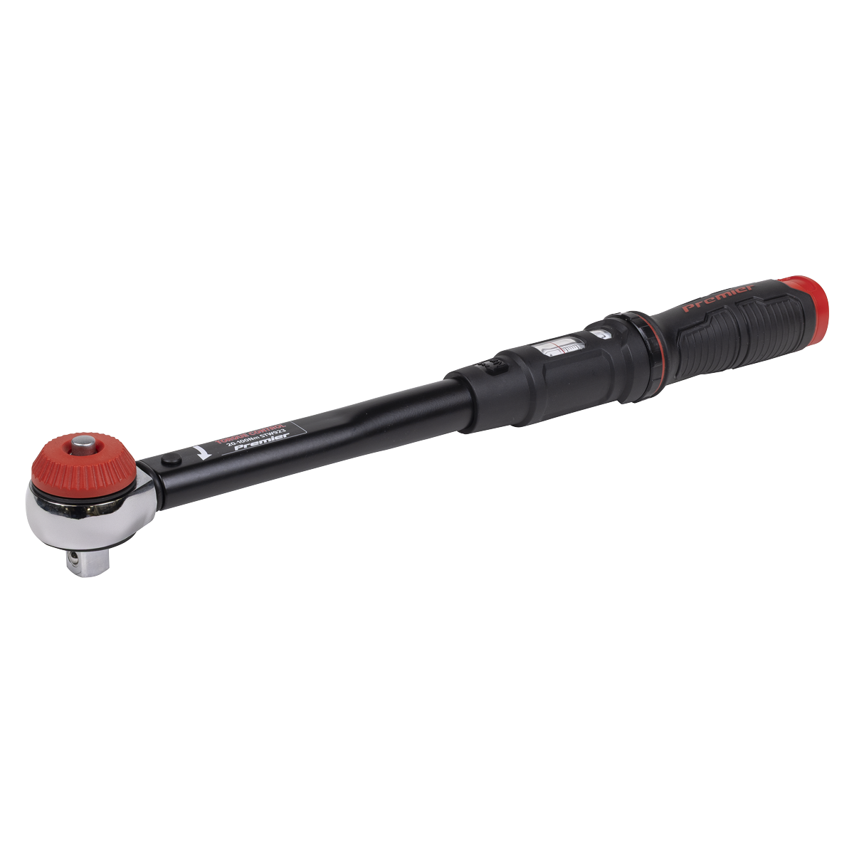 Calibrated Micrometer Torque Wrench with 3/8"Sq Push-Through Drive 20-100Nm STW923