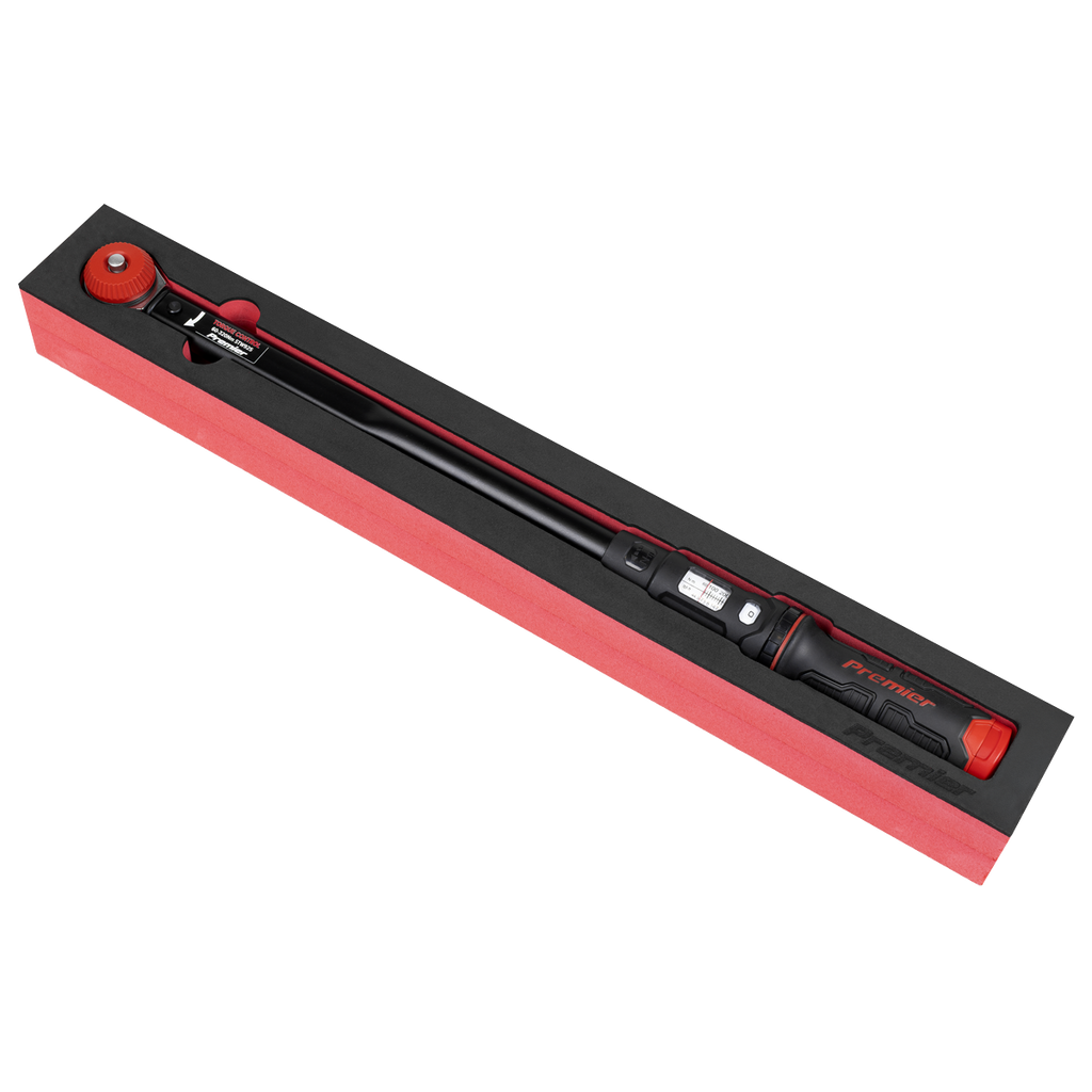 Calibrated Micrometer Torque Wrench with 1/2"Sq Push-Through Drive 60-320Nm STW925