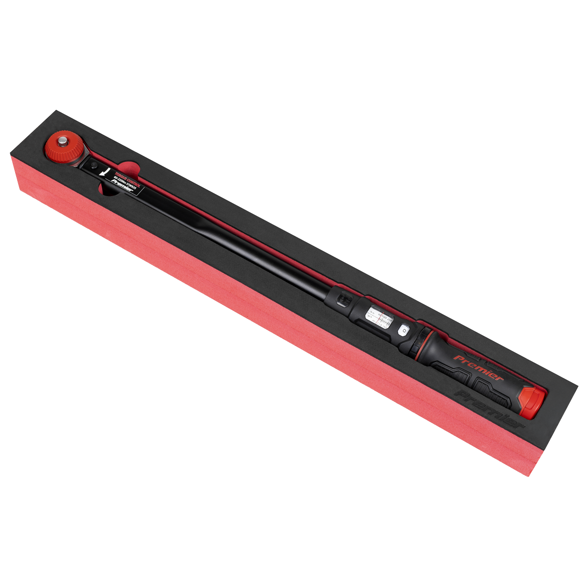 Calibrated Micrometer Torque Wrench with 1/2"Sq Push-Through Drive 60-320Nm STW925