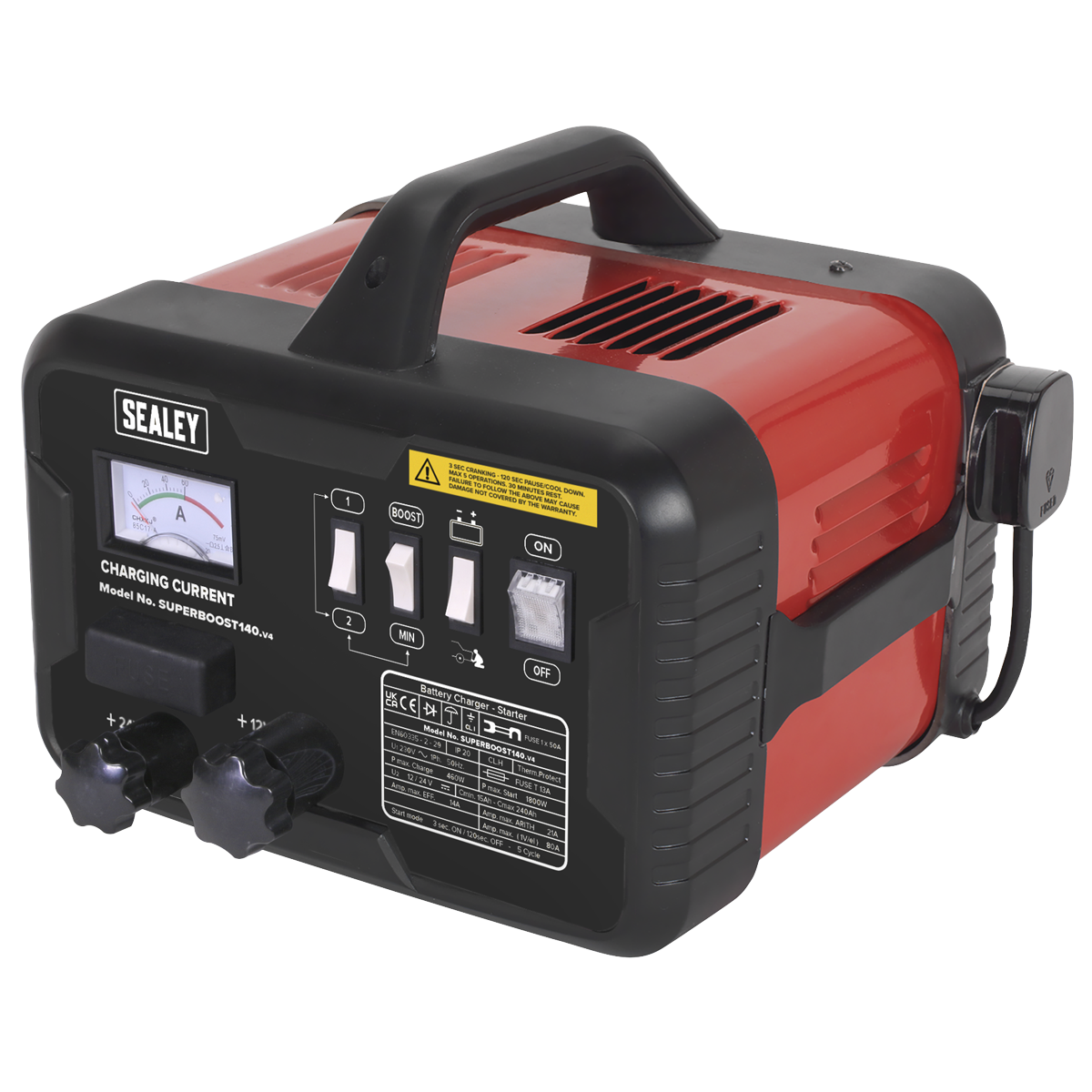 12/24V Starter/Charger 140/21A 230V SUPERBOOST140