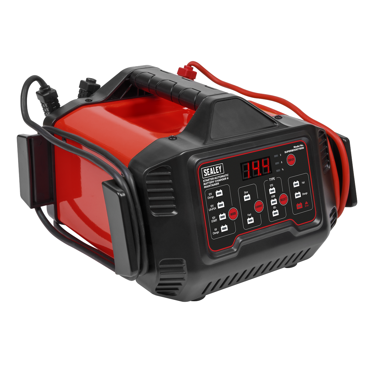 6/12V Automatic Battery Charger & Maintainer 150A Starter/15A SUPERBOOST150D