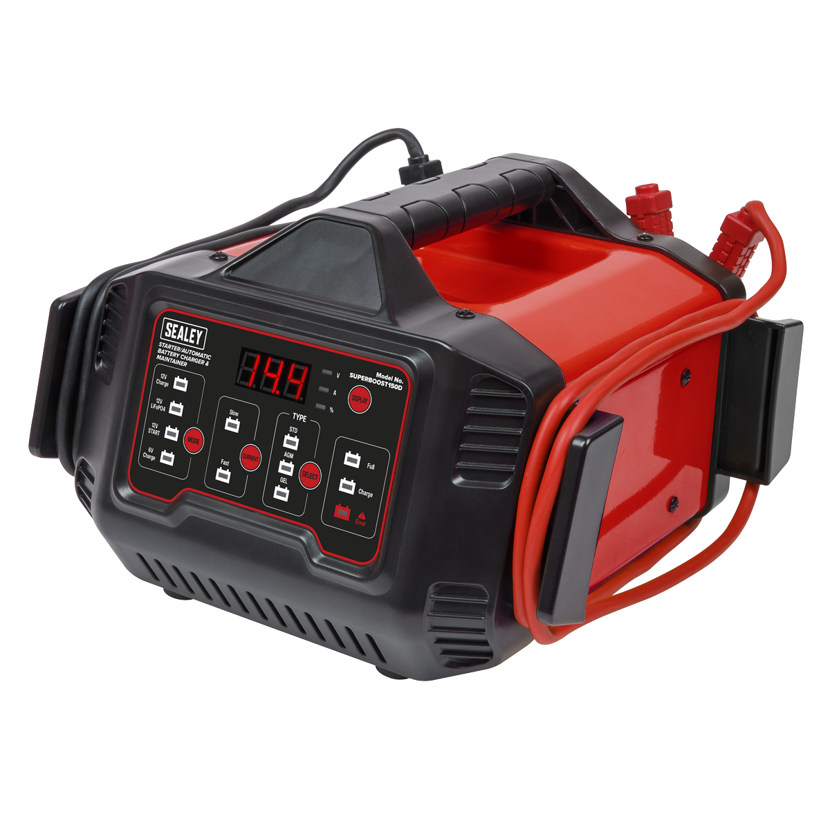 6/12V Automatic Battery Charger & Maintainer 150A Starter/15A SUPERBOOST150D