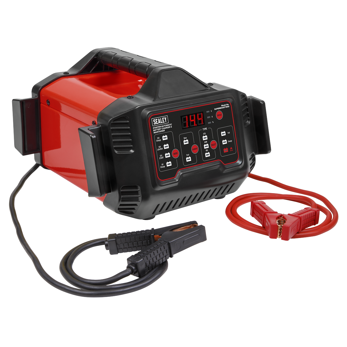 6/12V Automatic Battery Charger & Maintainer 150A Starter/15A SUPERBOOST150D