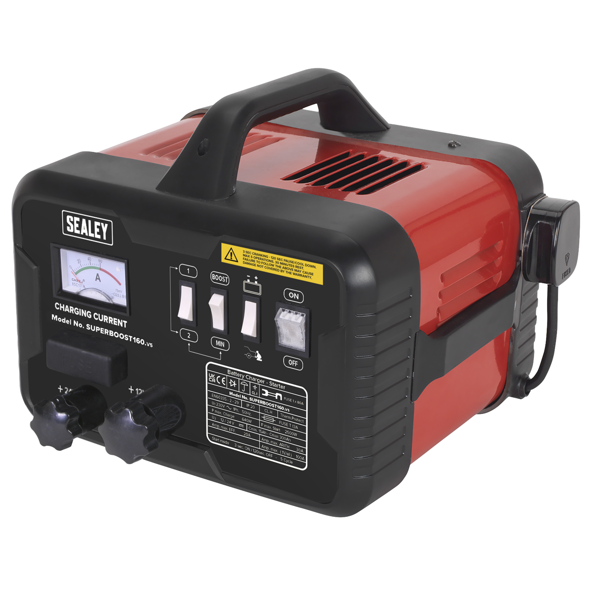 12/24V Starter/Charger 160/30A 230V SUPERBOOST160
