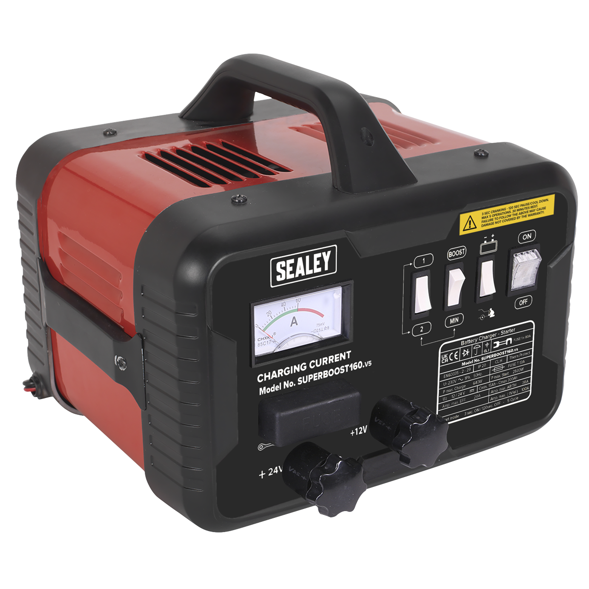 12/24V Starter/Charger 160/30A 230V SUPERBOOST160