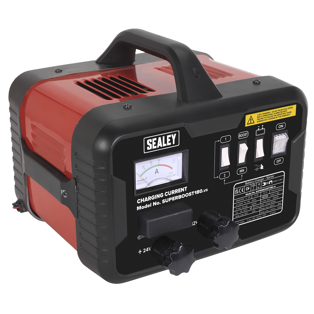 12/24V Starter/Charger 180/40A 230V SUPERBOOST180