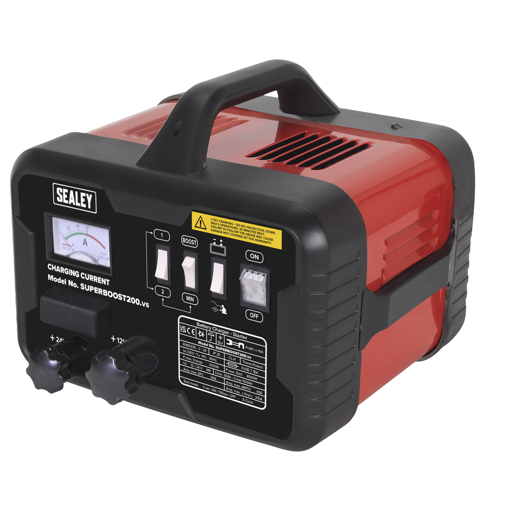 12/24V Starter/Charger 200/45A 230V SUPERBOOST200