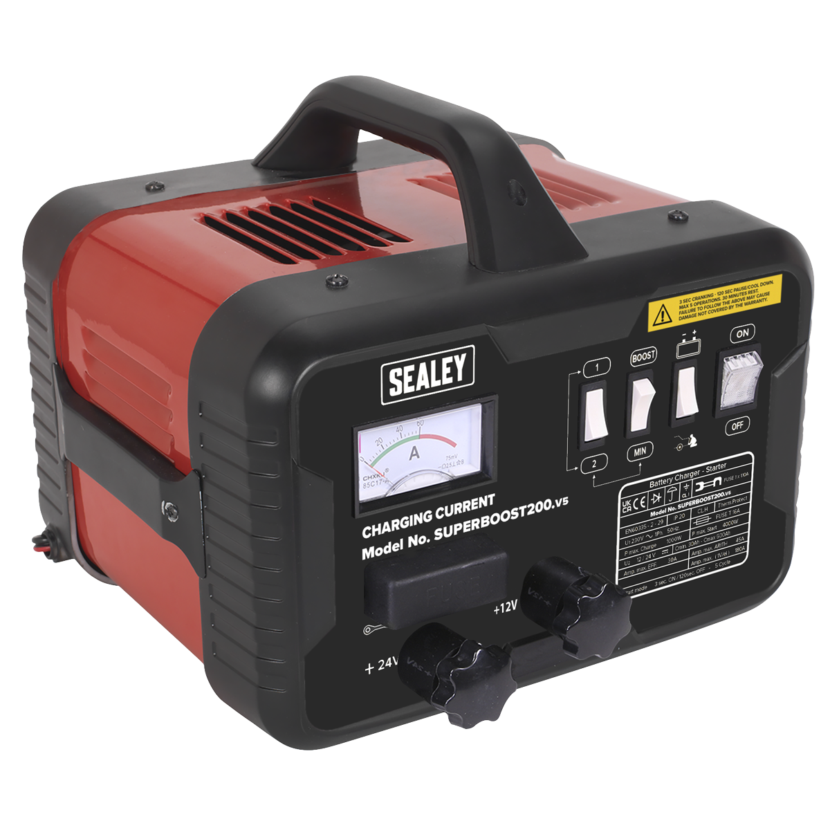 12/24V Starter/Charger 200/45A 230V SUPERBOOST200