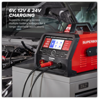 6/12/24V Battery Starter/Charger 400A/230V SUPERBOOST400E
