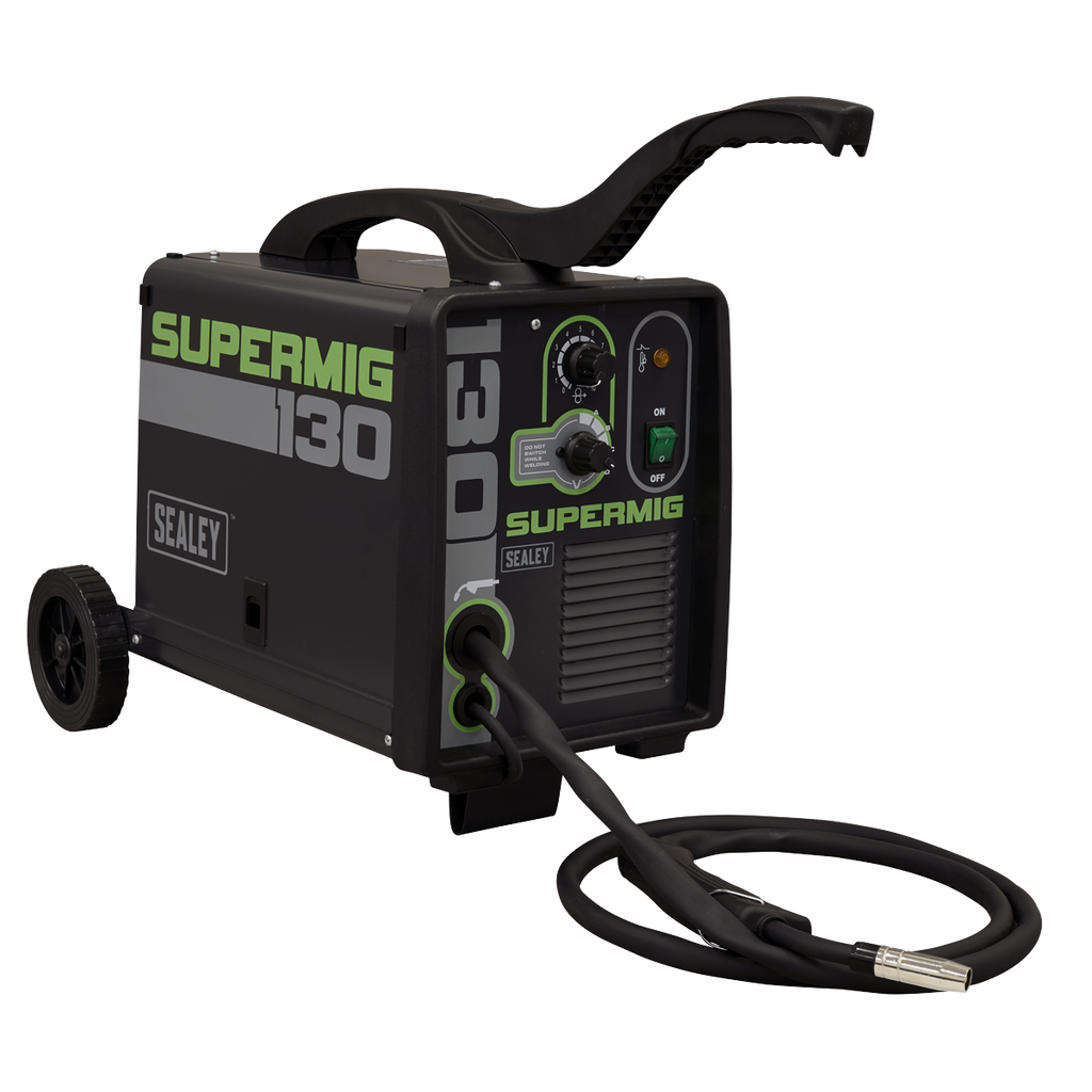 Mini Portable Gas/Gasless MIG Welder 130A 230V SUPERMIG130