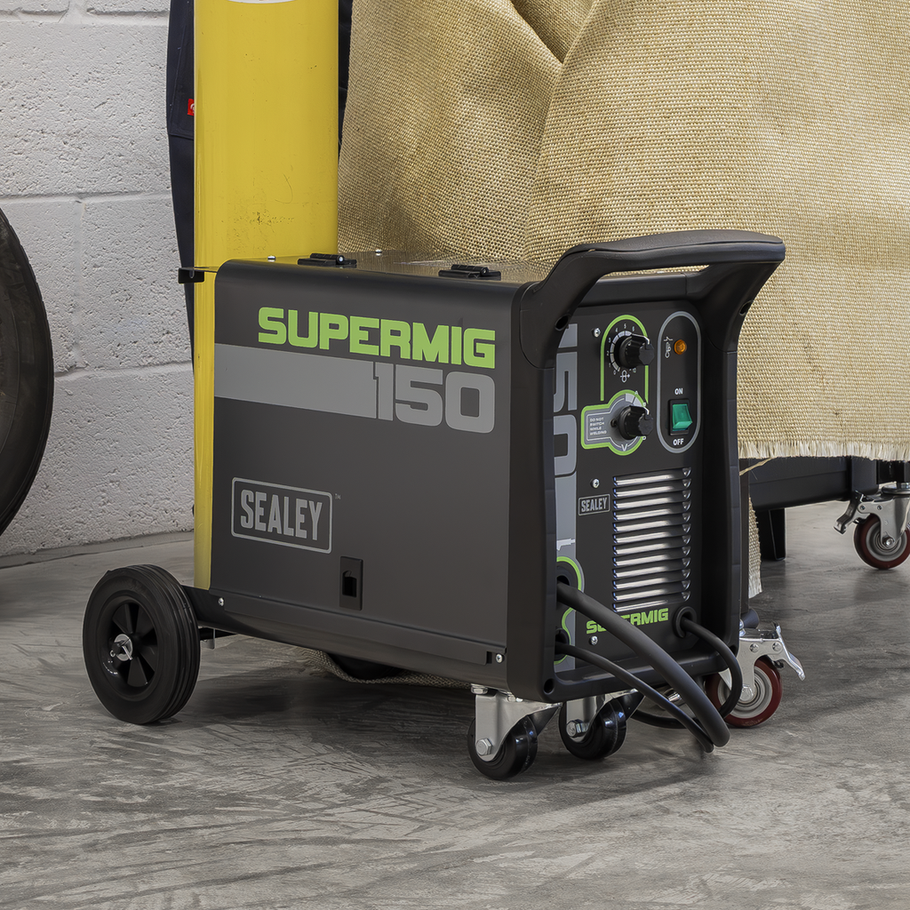 Gas/Gasless MIG Welder 150A 230V SUPERMIG150