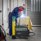 Professional Gas/Gasless MIG Welder with Binzel® Euro Torch 180A 230V SUPERMIG180