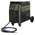 Professional Gas/Gasless MIG Welder with Binzel® Euro Torch 180A 230V SUPERMIG180