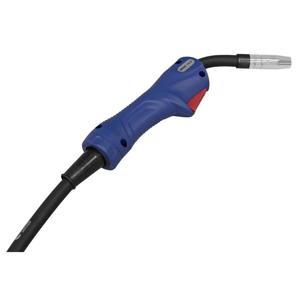 Professional Gas/Gasless MIG Welder with Binzel® Euro Torch 180A 230V SUPERMIG180