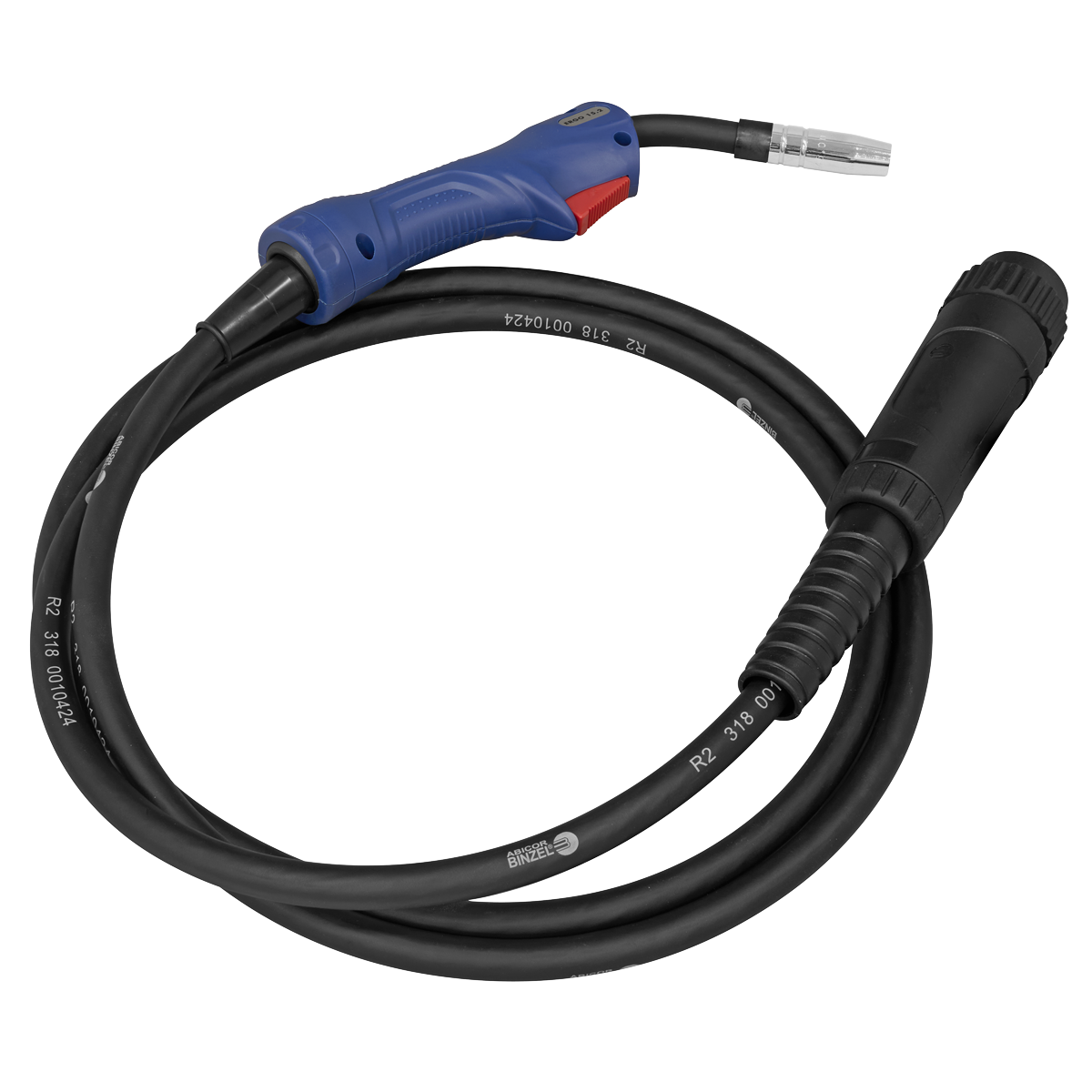 Professional Gas/Gasless MIG Welder with Binzel® Euro Torch 200A 230V SUPERMIG200