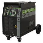 Professional Gas/Gasless MIG Welder with Binzel® Euro Torch 230A 230V SUPERMIG230