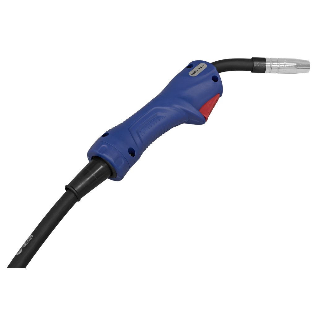Professional Gas/Gasless MIG Welder with Binzel® Euro Torch 230A 230V SUPERMIG230