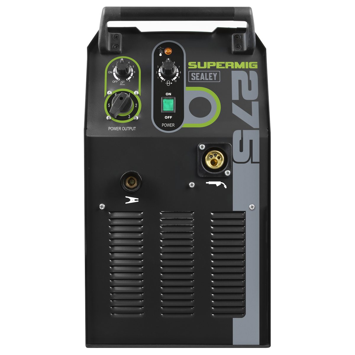 Professional Gas/Gasless MIG Welder with Binzel® Euro Torch 270A 230V SUPERMIG275