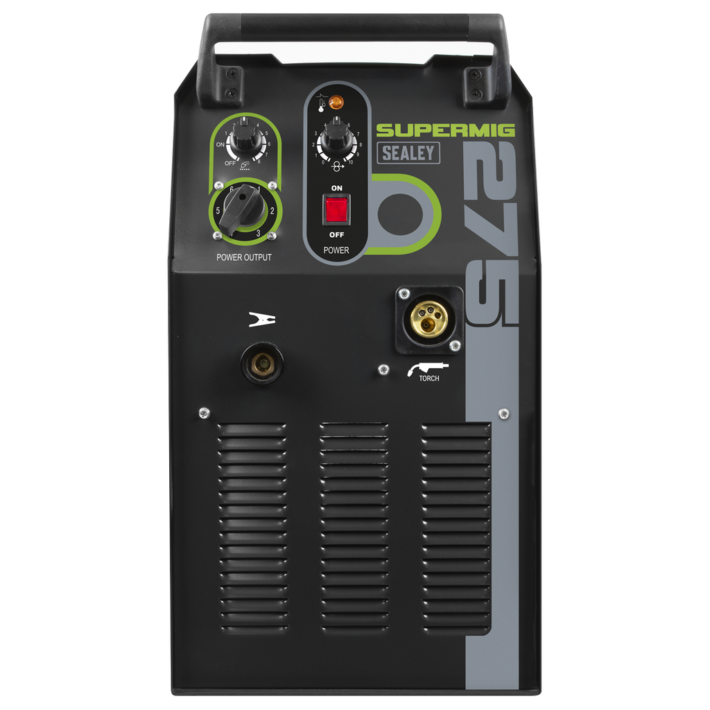 Professional Gas/Gasless MIG Welder with Binzel® Euro Torch 270A 230V SUPERMIG275