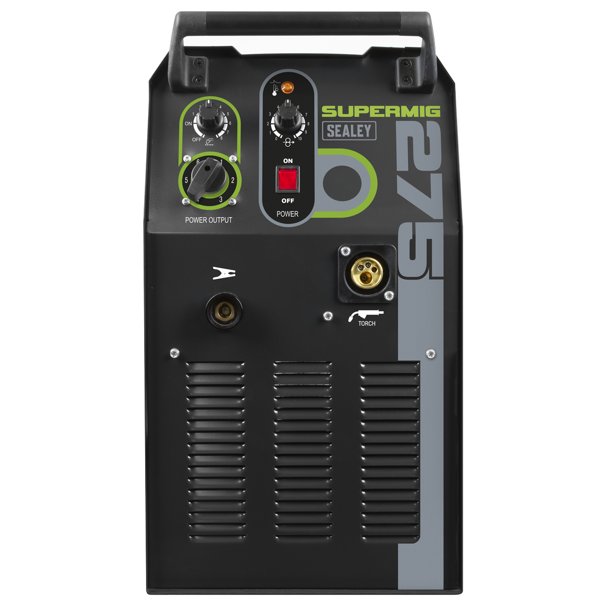 Professional Gas/Gasless MIG Welder with Binzel® Euro Torch 270A 230V SUPERMIG275