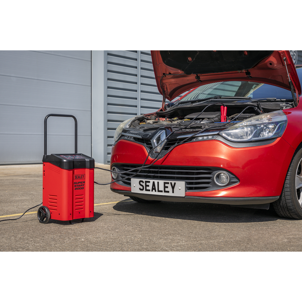 12/24V Starter 200A/Automatic Battery Charger 60A SUPERSTART200D