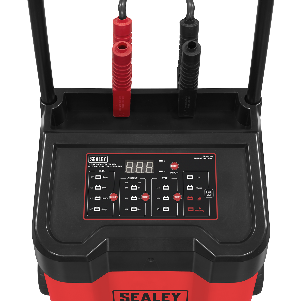 12/24V Starter 200A/Automatic Battery Charger 60A SUPERSTART200D