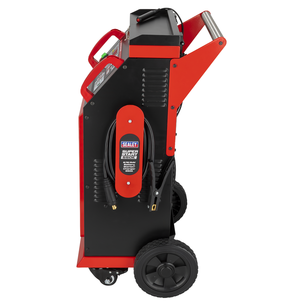 6/12/24V Battery Starter/Charger 550A SUPERSTART550E