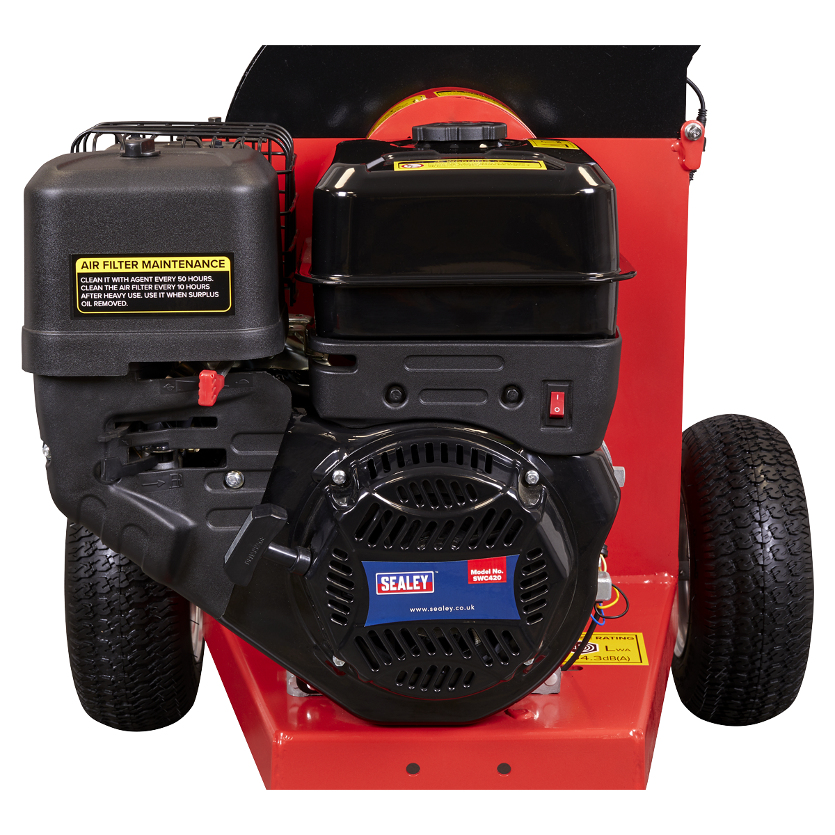 420cc 15hp Wood Chipper 100mm Capacity SWC420