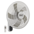 16" Wall Fan with Remote Control 3-Speed 230V SWF16WR