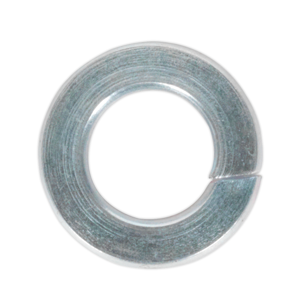 Zinc Plated Spring Washer M6, DIN 127B - Pack of 100 SWM6