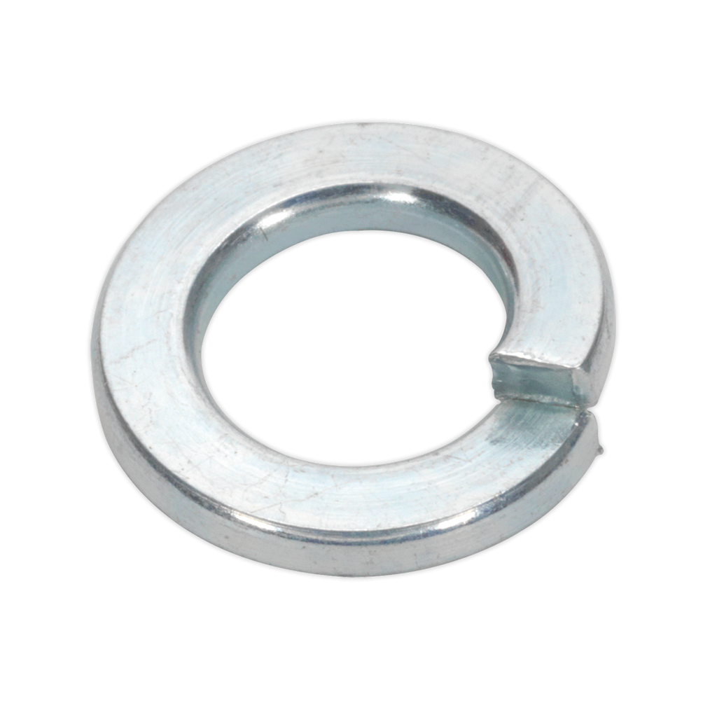 Zinc Plated Spring Washer M8, DIN 127B - Pack of 100 SWM8