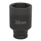 Deep Impact Socket 1/2"Sq Drive 38mm SX001