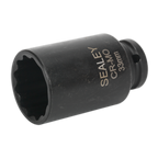 Bi-Hex Deep Impact Socket 1/2"Sq Drive 33mm SX0041
