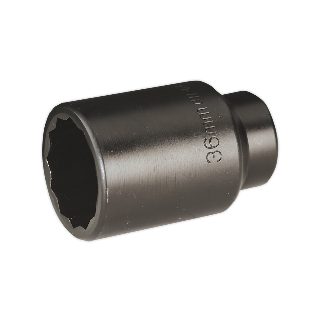 Bi-Hex Deep Impact Socket 1/2"Sq Drive 36mm SX006