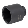 Impact Socket 1/2"Sq Drive 52mm SX010