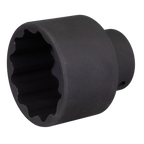 Bi-Hex Deep Impact Socket 3/4"Sq Drive 12-Point 56mm SX021