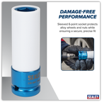 Alloy Wheel Impact Socket 1/2"Sq Drive 17mm SX03017