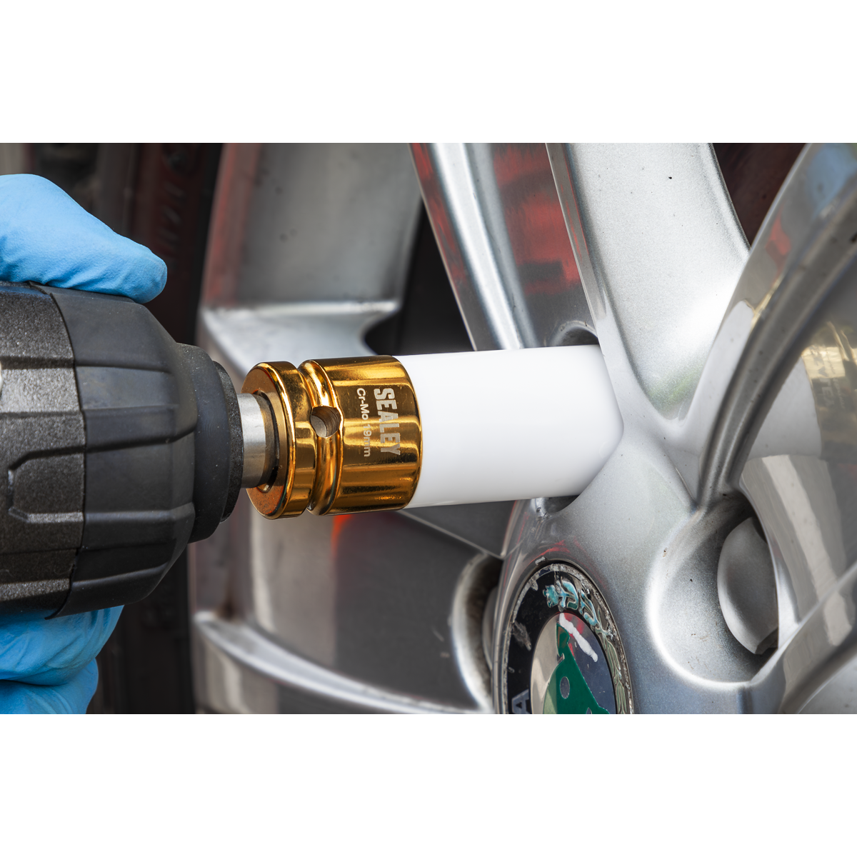 Alloy Wheel Impact Socket 1/2"Sq Drive 19mm SX03019
