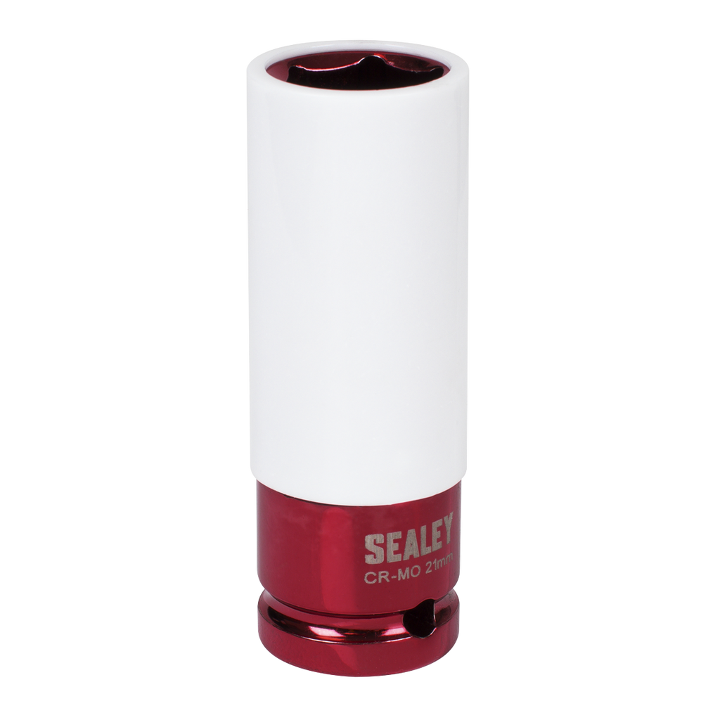 Alloy Wheel Impact Socket 1/2"Sq Drive 21mm SX03021