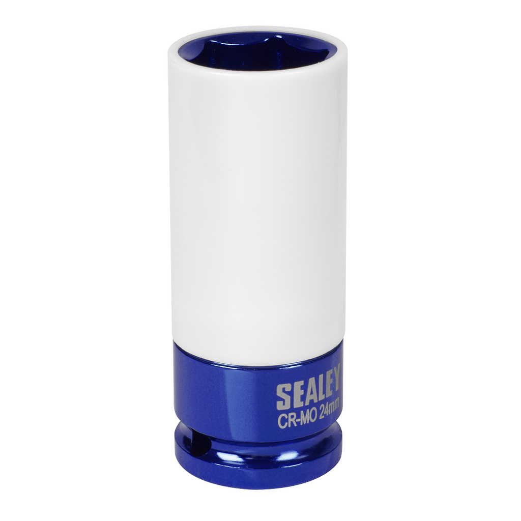 Alloy Wheel Impact Socket 1/2"Sq Drive 24mm SX03024