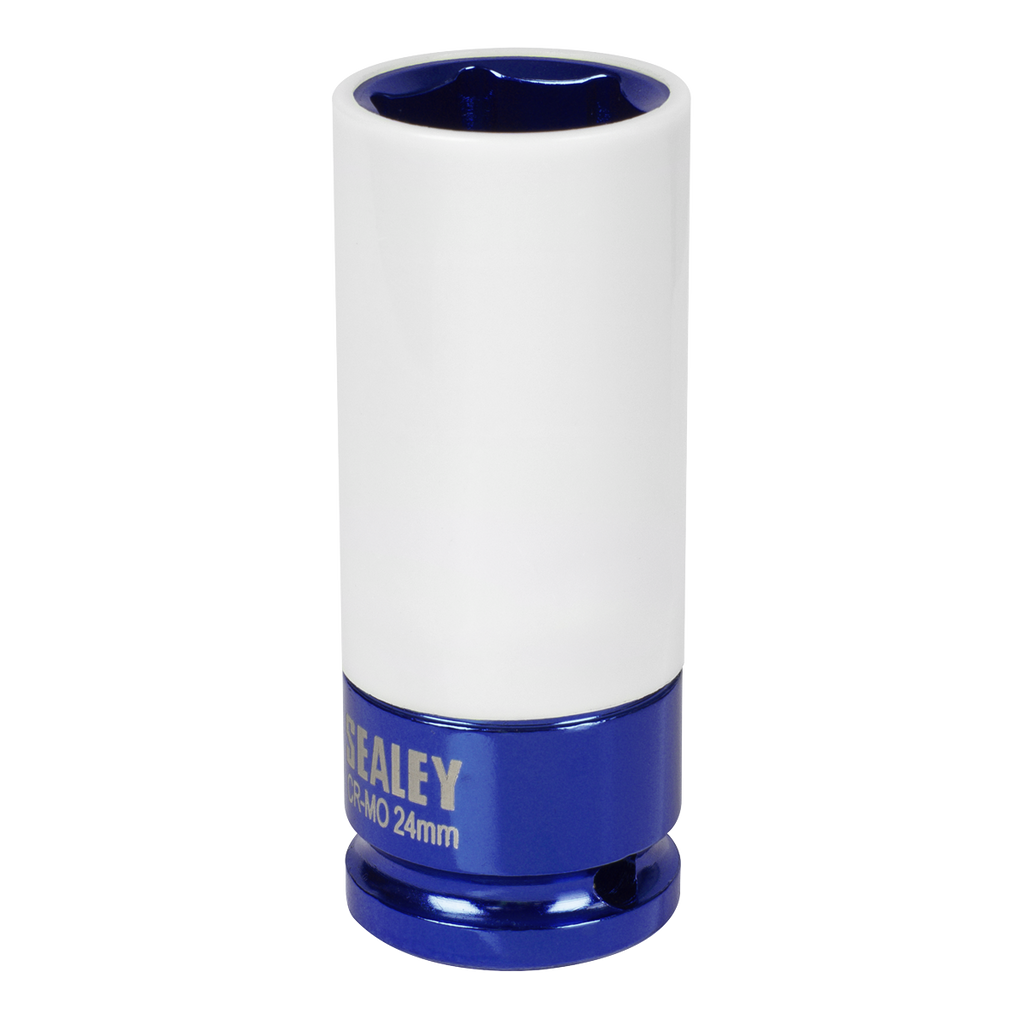 Alloy Wheel Impact Socket 1/2"Sq Drive 24mm SX03024
