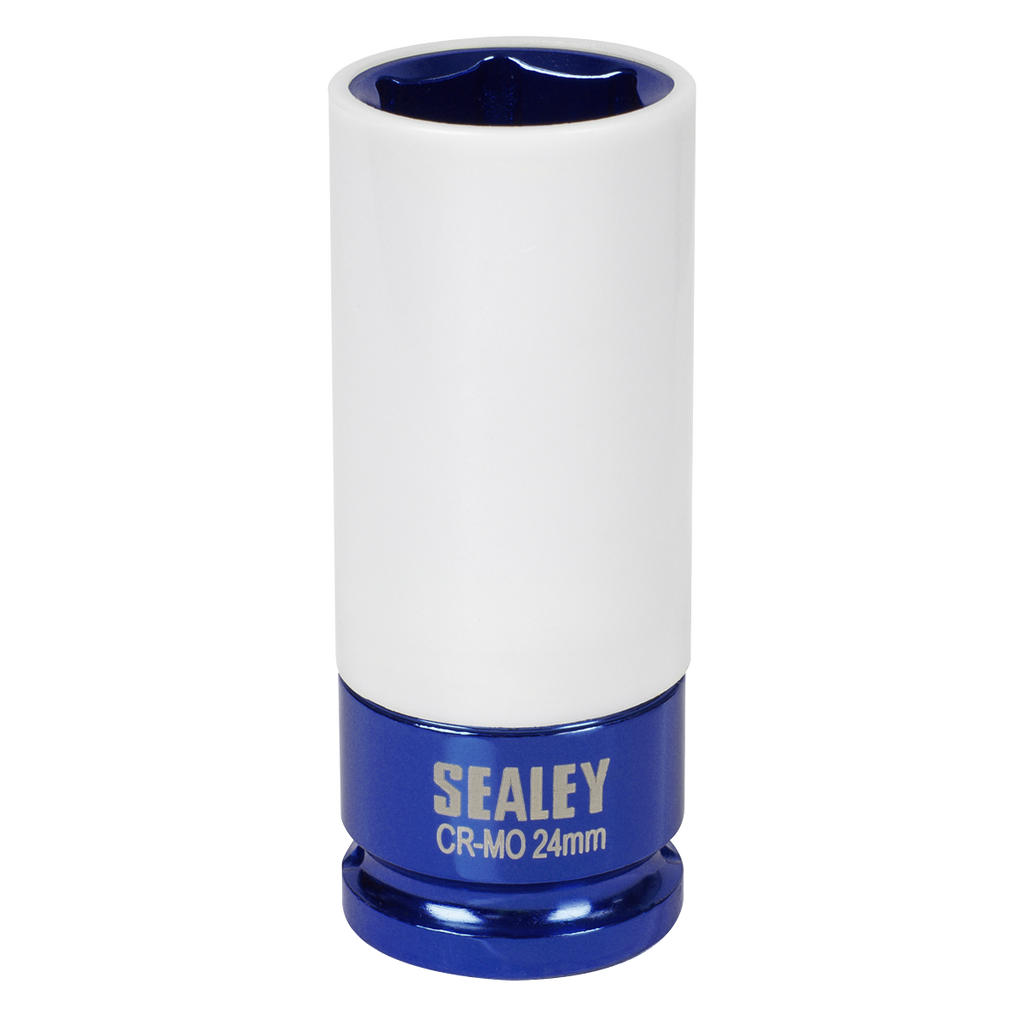Alloy Wheel Impact Socket 1/2"Sq Drive 24mm SX03024
