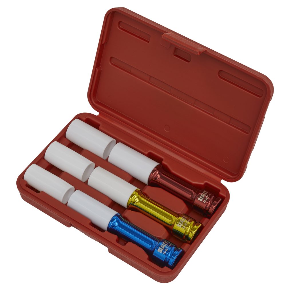 Alloy Wheel Impact Socket Set 1/2"Sq Drive 3pc SX031D