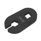 Limited Access Crow's Foot Spanner 1/2"Sq Drive 17mm SX0325